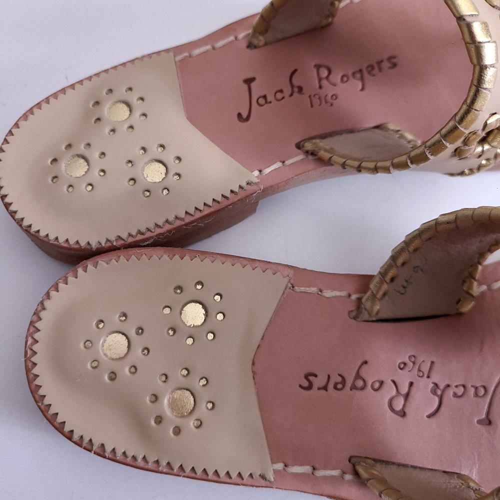 Jack Rogers 1960 Hampton Thong Navajo Flat Sandal - Picture 4 of 8